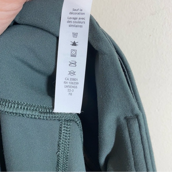Lululemon Groove High Rise Split Hem Flare Green size 4 - Picture 13 of 13